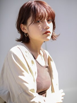 ジョニー ワンノート(Johnny Onenote) 【Johnny Onenote】ふわミディ×柔らかブラウン