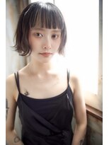 グランアージュ 船橋南口店(grandage)&nbsp;丸みボブ/インナーカラー /イヤリングカラー[船橋]