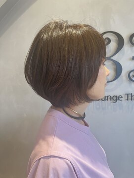 サーティスリー(thirtythree) 髪型も服と一緒で、身体にフィットさせる事が重要