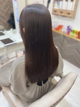 ヘアメイクゼロ 坂戸駅前店(hairmake zero) 【髪質改善】カット+酸性ストレート+ケラウオーターTR