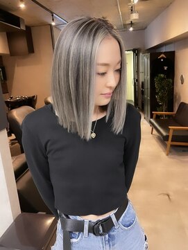 サニー 渋谷(SUNNY) フェイスフレーミング、ハイライト、グレージュ、バレイヤージュ