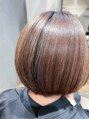 ヘアーアンドライフ ブランシェ(HAIR&LIFE Branche)&nbsp;ハイライトを入れた髪も髪質改善で若々しく[本八幡/脱白髪染め]
