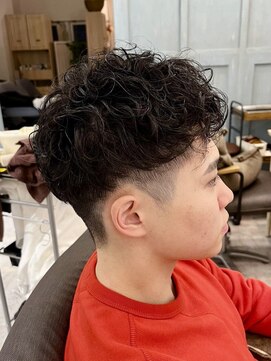 ヘア ジュレ ドゥ(hair jurer deux) 【ヘアジュレドゥ 川松】刈り上げメンズパーマ!