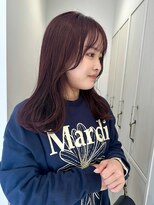 ガーデンヨコハマ(GARDEN YOKOHAMA) ブリーチなし ピンクブラウン 暖色カラー セミロング