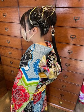 エシェル(echelle) ポニーテール