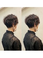 ハルキ ミナト ジャパン オオサカ(HARUKI MINATO japan OSAKA)&nbsp;40代50代小顔似合わせカットくびレイヤーエモージュ大人可愛い