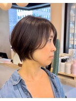 ロンドアジュール 横浜(Lond azur)&nbsp;★骨格矯正できる！横浜大人美人ショート！アッシュカラー