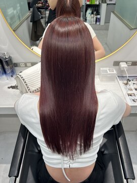 トランス(TRUNS) カット＋ケアカラー＋髪質改善ULTOWAトリートメント