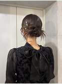 ヘアセット/ヘアアレンジ/結婚式お呼ばれヘア