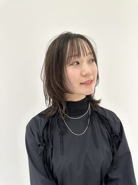 エアー 横浜(AIR) 【寺本】ミディアムヘア/黒髪/レイヤーカット
