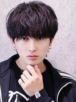 リップス 栄(LIPPS) 【横顔キレイに決まる】韓流ナチュラル束感マッシュウルフ