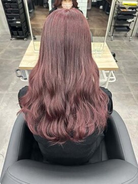 ナンバーウルス 名駅店(N° ulus) 【number ulus】暗めカラー×ピンクブラウン