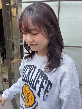 エデン(Eden by Nanpu) ラベンダーカラー×レイヤーカット