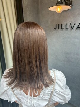 ナンバー ジルバ 立川(N° jillva) 髪質改善/縮毛矯正/酸性ストレート/イルミナカラー/外ハネへア