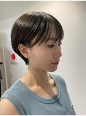 【井上】くびれショートボブ顔まわりに合わせバッサリカット横浜