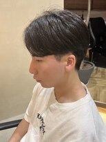 グッドタイムエフティフィフス 横浜西口(GoodTimes ft.fifth)&nbsp;横浜ニュアンスパーマ毛流れセンターパートセンター分け七三分け