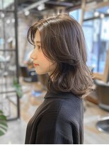 ペグ(Peg) 韓国ミディ+赤み消しカラー/髪質改善/仙台駅前/全席個室