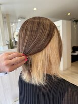 アドラーブル はなみずき店(adorable)&nbsp;【インナーカラー】【白髪ぼかし】【40代50代】