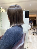 エル バイ ファースト(L by first)&nbsp;【L by first】切りっぱなし×グレージュ