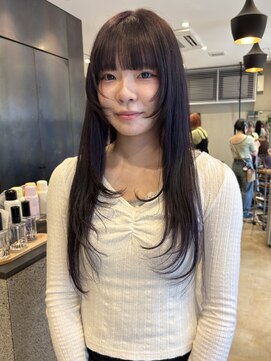 コージーベルベット(Cosy Velvet) 暗めラベンダーグレージュ×ざくざくレイヤー☆【haruka】