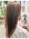 寒い時期にもおすすめ＊透明感ミルクティーベージュ