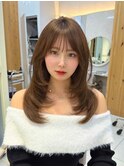 20代30代40代◎ 小顔レイヤースタイル