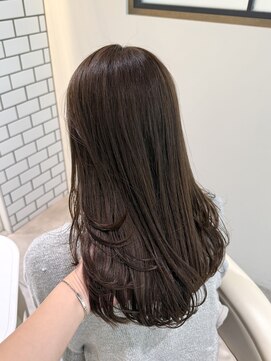 エムサロン 高崎あら町テラス店(emusalon) ［rena］レイヤーカット&透明感カラー