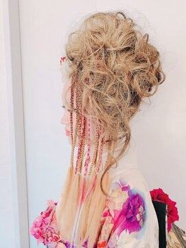 アルザス 成人式ヘアセット