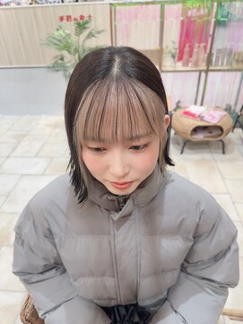 パーティー PAR-TY 本店 前髪ブリーチ+カット