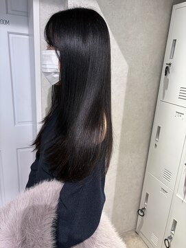 ゼスト クレス(ZEST Cres) 【立川cres小山】艶髪 髪質改善トリートメント黒髪レイヤー