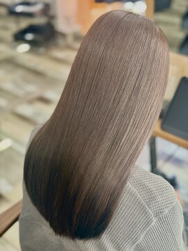 ウェーブ 和合店(wave) 透明感カラー+カット