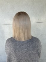 ヘアーメイク アディクト(HAIR MAKE addict)&nbsp;ホワイトブロンドカラー