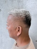 バーバーバー ナカノ(BARBER BAR NAKANO)&nbsp;【BOSS STYLE 02】　マイナス5歳グレイシルバーフェード