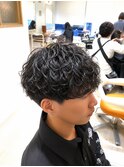 波打ちスパイラルパーマ