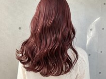 【梅田 中崎】肌までキレイに見せる♪艶たっぷりの暖色カラー