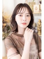 ENOAhair&spabyCOVERHAIR【ショート/白髪染め ぼかし/ヘッドスパ】【10/1開店(予定)】&nbsp;30代40代秋のくびれミディアムボブ