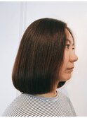 ナチュラルきれいめボブ