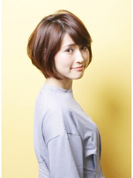 アンダートゥリー(_TREE) 大人ボブ「レイヤード×ヌケ感」【表参道】遠藤