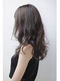 透明感のあるふんわりヘア