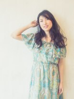 美容室 リズヘアー 稲毛店(Riz hair)&nbsp;無造作黒髪パーマ【稲毛】