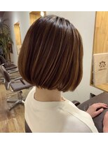 リコモ(Likkle More) マチルダボブアッシュベージュ担当中嶋【十条美容室LikkleMore】