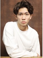 大人のセンターパートショート