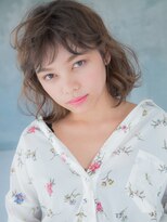 美容室チック 大島店(chic)&nbsp;切りっぱなしウェーブボブ［大島/大島駅］