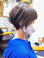 アヴァロン(AVALON)&nbsp;【30代40代】横顔美人な絶壁解消ショートパーマ「永田カズヤ」