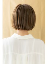カバーヘア イヴ 戸頭店(COVER HAIR EVE) マロンベージュ大人ハイライトぷつっとボブZ戸頭20代30代40代