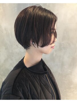 ヘルベチカ・ヘア(Helvetica hair) [helvetica hair] beigepink style