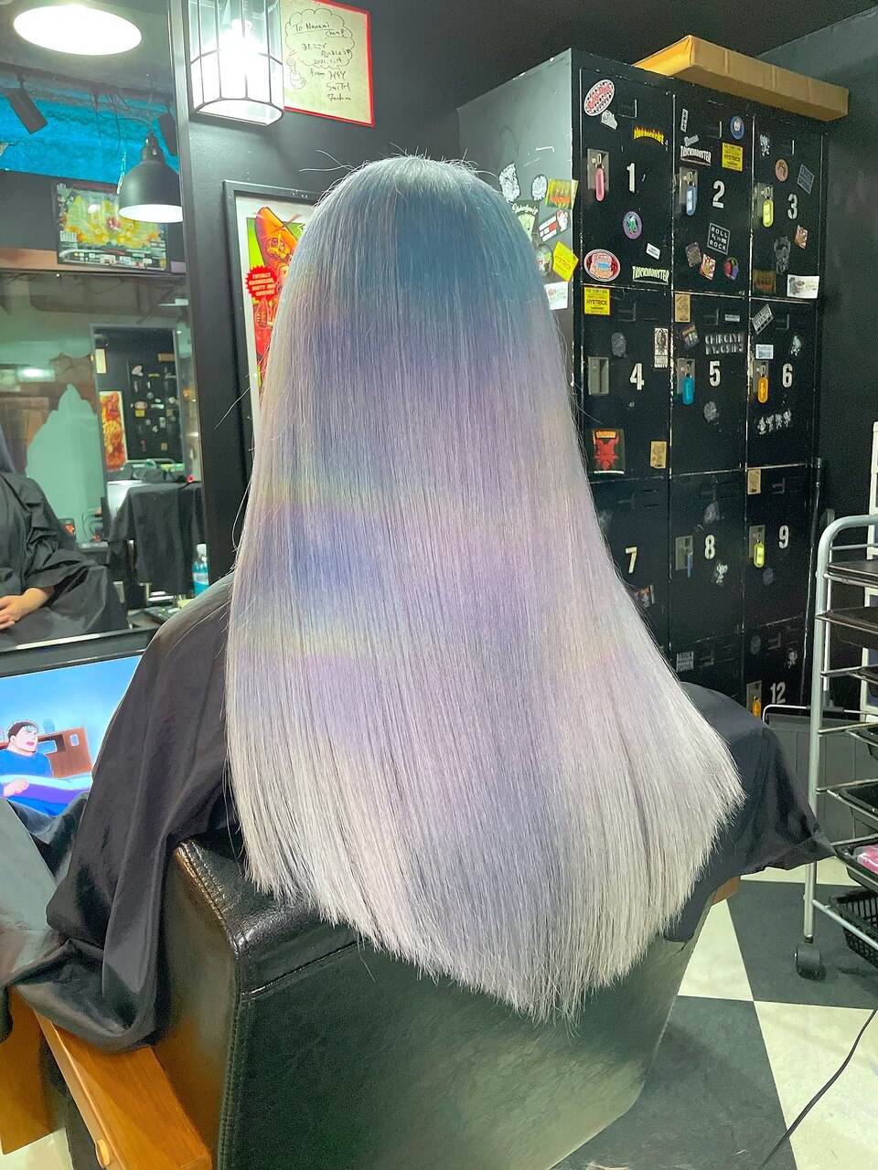 リップ様　オーロラの髪飾り２点 楽天市場】ヘアアクセサリー ヘアクリップ リボン ライン