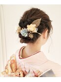 振り袖着付け×ヘアセット