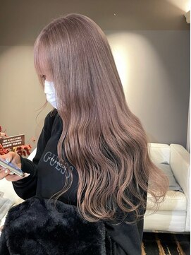 ベレーザ 渋谷(BELEZA) ba209フェザーバングモカブラウングレーベージュヴェールカラー