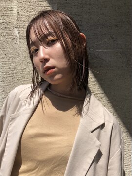 アンバースデー(UNBIRTHDAY) ストレートボブブリーチなしダブルカラー●20代30代